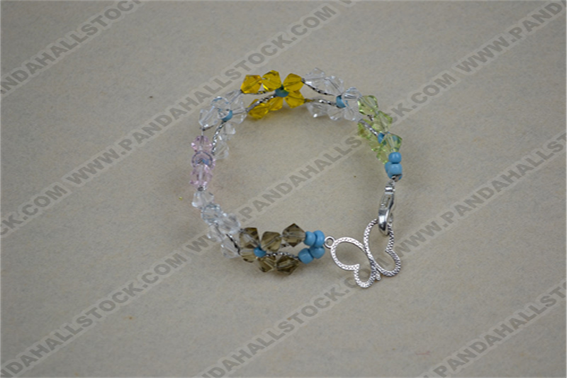 Bracelet Making Tutorial-Butterfly Bracelet with Cheap Glass Beads – Nbeads